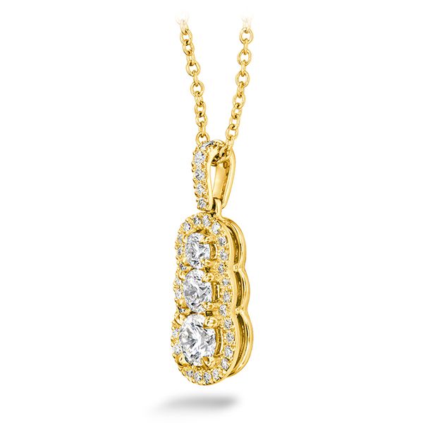 0.77 ctw. Aurora Pendant - Small in 18K Yellow Gold Image 2 Valentine's Fine Jewelry Dallas, PA
