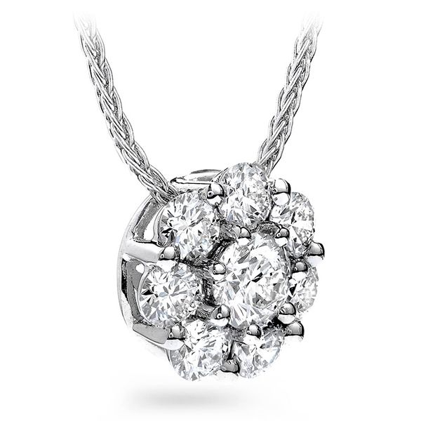 0.2 ctw. Beloved Pendant Necklace in 18K White Gold Image 2 Valentine's Fine Jewelry Dallas, PA