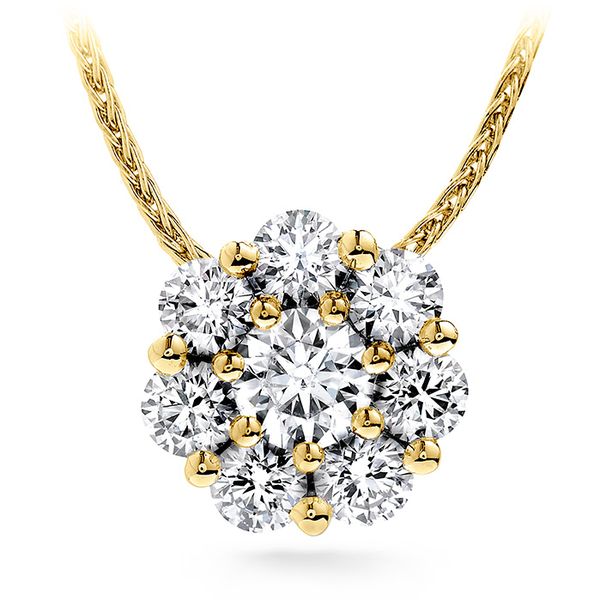 0.55 ctw. Beloved Pendant Necklace in 18K Yellow Gold Sanders Diamond Jewelers Pasadena, MD