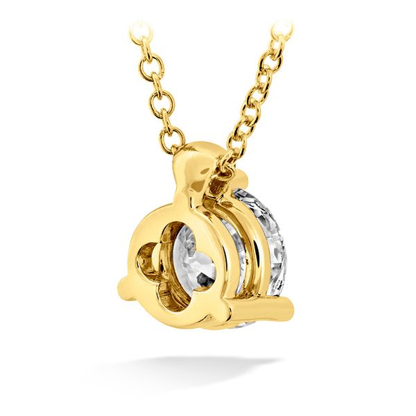 0.25 ctw. HOF Classic 3 Prong Solitaire Pendant in 18K Yellow Gold Image 3 Becky Beauchine Kulka Diamonds and Fine Jewelry Okemos, MI