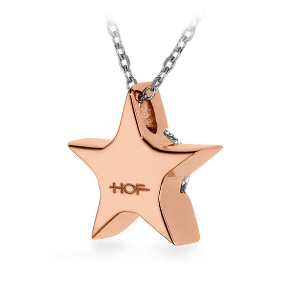 Necklaces - 0.15 ctw. Illa Pendant Necklace in 18K Rose Gold - image #3