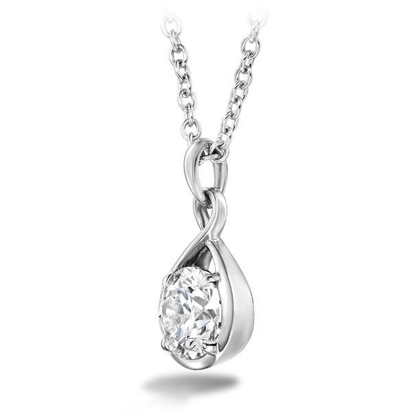 0.34 ctw. Optima Drop Pendant in 18K White Gold Image 2 Galloway and Moseley, Inc. Sumter, SC