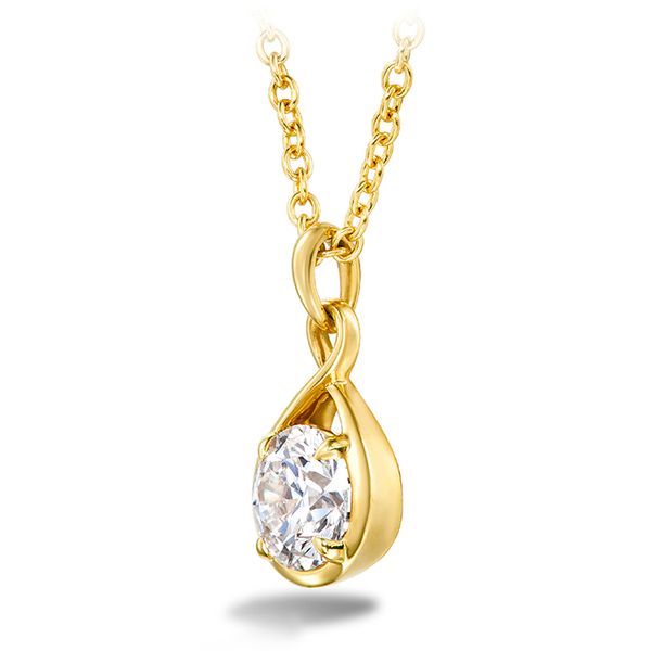 0.34 ctw. Optima Drop Pendant in 18K Yellow Gold Image 2 Galloway and Moseley, Inc. Sumter, SC
