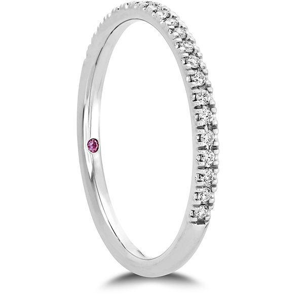 0.17 ctw. Sloane Wedding Band in 18K White Gold Image 2 Galloway and Moseley, Inc. Sumter, SC
