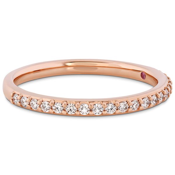 0.19 ctw. Behati Say It Your Way Matching Band in 18K Rose Gold Image 3 Romm Diamonds Brockton, MA