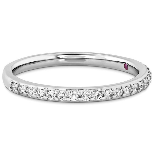 0.19 ctw. Behati Say It Your Way Matching Band in 18K White Gold Image 3 E.M. Smith Family Jewelers Chillicothe, OH