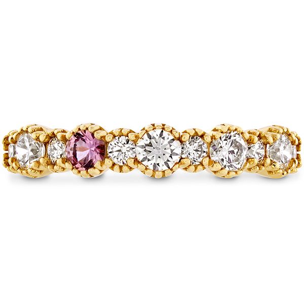 0.57 ctw. Behati Beaded Band with Sapphires in 18K Yellow Gold Valentine's Fine Jewelry Dallas, PA