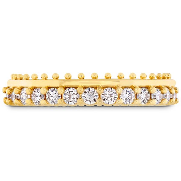 0.42 ctw. Sloane Picot All In A Row Band in 18K Yellow Gold Romm Diamonds Brockton, MA