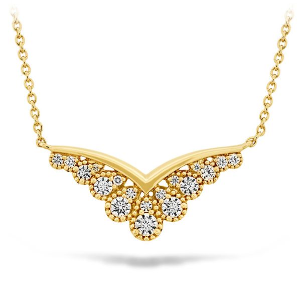 0.35 ctw. Behati Silhouette Power Pendant in 18K Yellow Gold Valentine's Fine Jewelry Dallas, PA