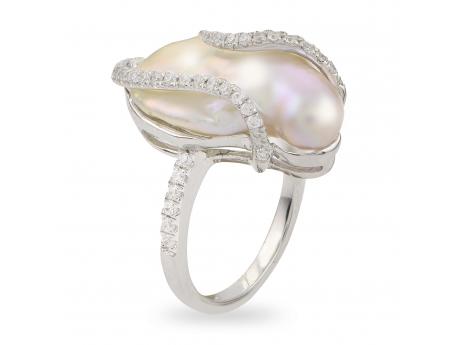 Sterling Silver Freshwater Pearl Ring Tipton's Fine Jewelry Lawton, OK