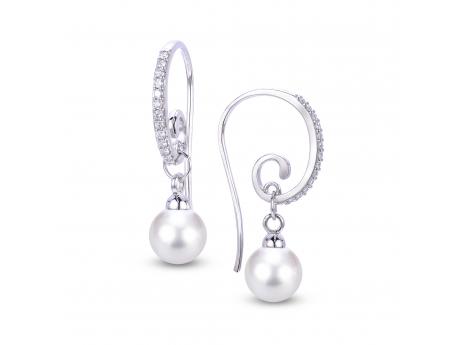 Sterling Silver Freshwater Pearl Earring Beckman Jewelers Inc Ottawa, OH
