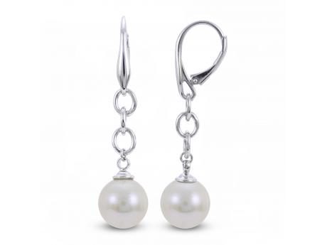 Sterling Silver Freshwater Pearl Earring Reigning Jewels Fine Jewelry Athens, TX