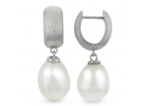 Sterling Silver Freshwater Pearl Earring Carroll / Ochs Jewelers Monroe, MI