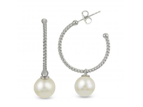 Sterling Silver Freshwater Pearl Earring Chandlee Jewelers Athens, GA