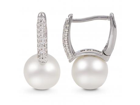 Sterling Silver Freshwater Pearl Earring Chandlee Jewelers Athens, GA