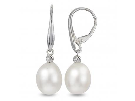 Sterling Silver Freshwater Pearl Earring Karen's Jewelers Oak Ridge, TN