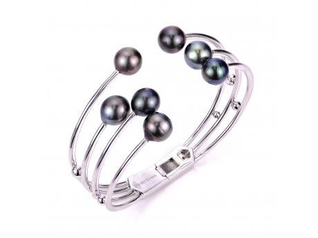 Sterling Silver Tahitian Pearl Bracelet Towne & Country Jewelers Westborough, MA