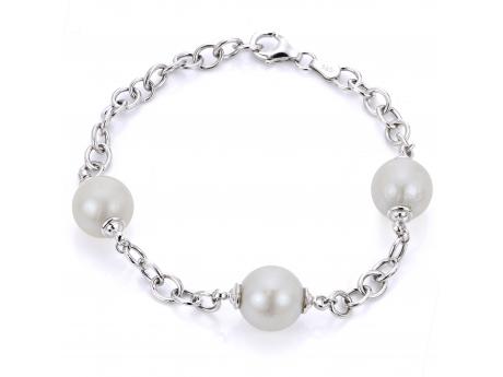 Sterling Silver Freshwater Pearl Bracelet Coughlin Jewelers St. Clair, MI
