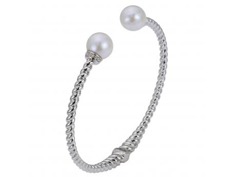 Sterling Silver Freshwater Pearl Bracelet Tipton's Fine Jewelry Lawton, OK