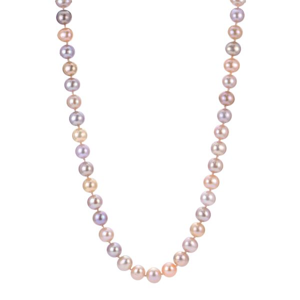 tiffany pink pearl necklace