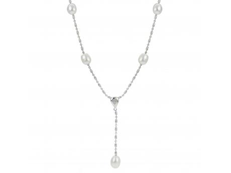 Sterling Silver Freshwater Pearl Necklace Johnson Jewellers Lindsay, ON
