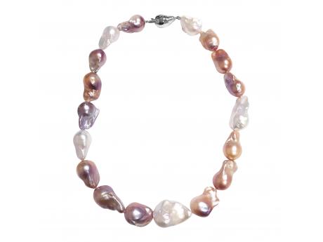 Sterling Silver Freshwater Pearl Necklace Carroll / Ochs Jewelers Monroe, MI