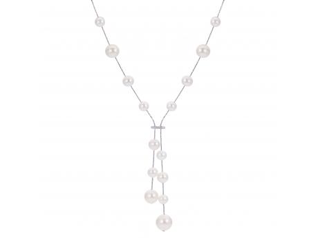 Sterling Silver Freshwater Necklace Carroll / Ochs Jewelers Monroe, MI