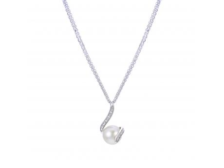 Sterling Silver Freshwater Pearl Pendant Diamonds Direct St. Petersburg, FL