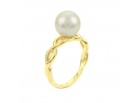14KT Yellow Gold Freshwater Pearl Ring Cravens & Lewis Jewelers Georgetown, KY
