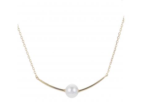 14KT Yellow Gold Freshwater Pearl Necklace Engelbert's Jewelers, Inc. Rome, NY