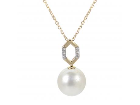 14KT Yellow Gold Freshwater Pearl Necklace Karen's Jewelers Oak Ridge, TN