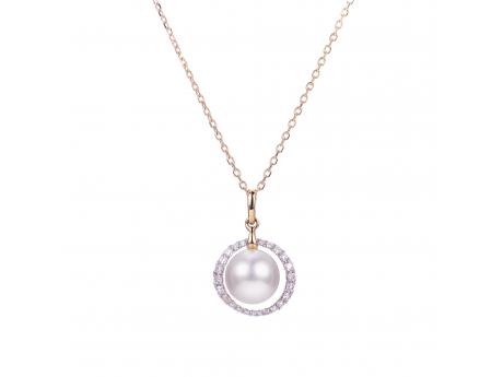 14KT Yellow Gold Freshwater Pearl Pendant Timmreck & McNicol Jewelers McMinnville, OR