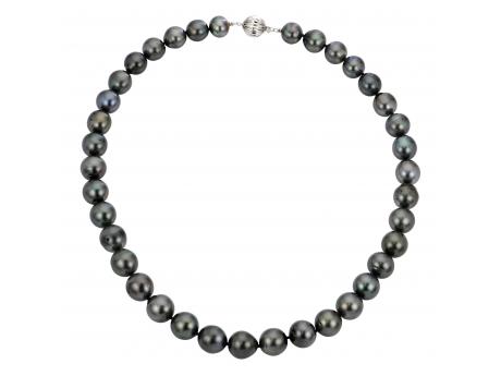 14KT White Gold Tahitian Pearl Necklace Selman's Jewelers-Gemologist McComb, MS