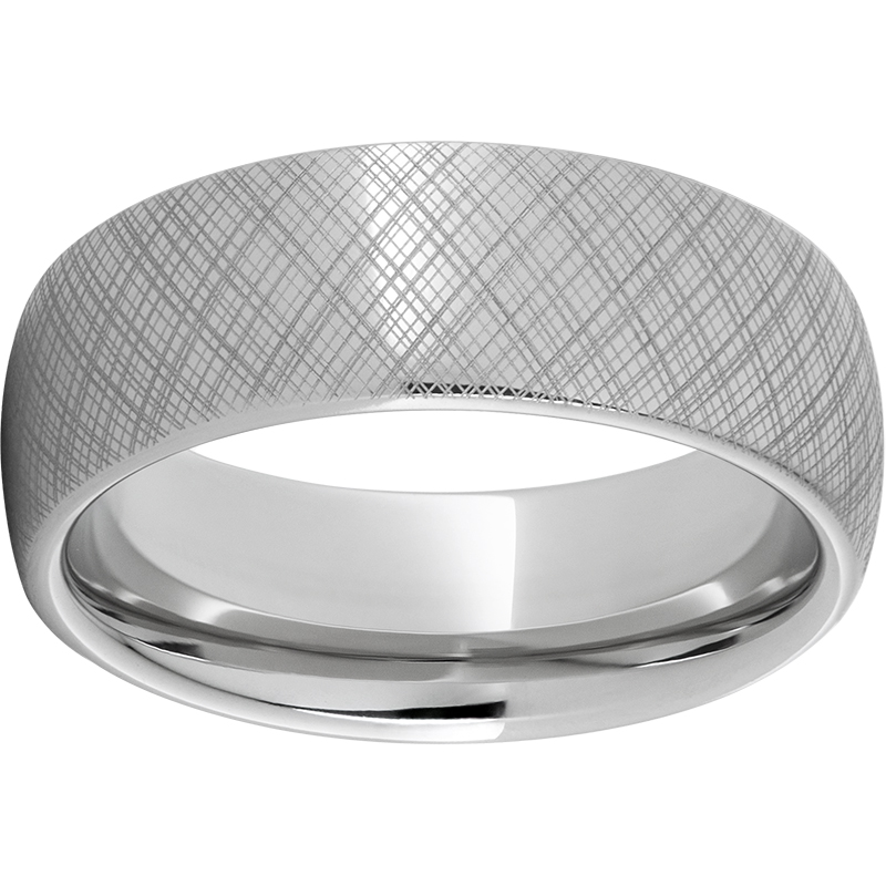 Serinium® Band with Tuscany Laser Engraving Confer's Jewelers Bellefonte, PA
