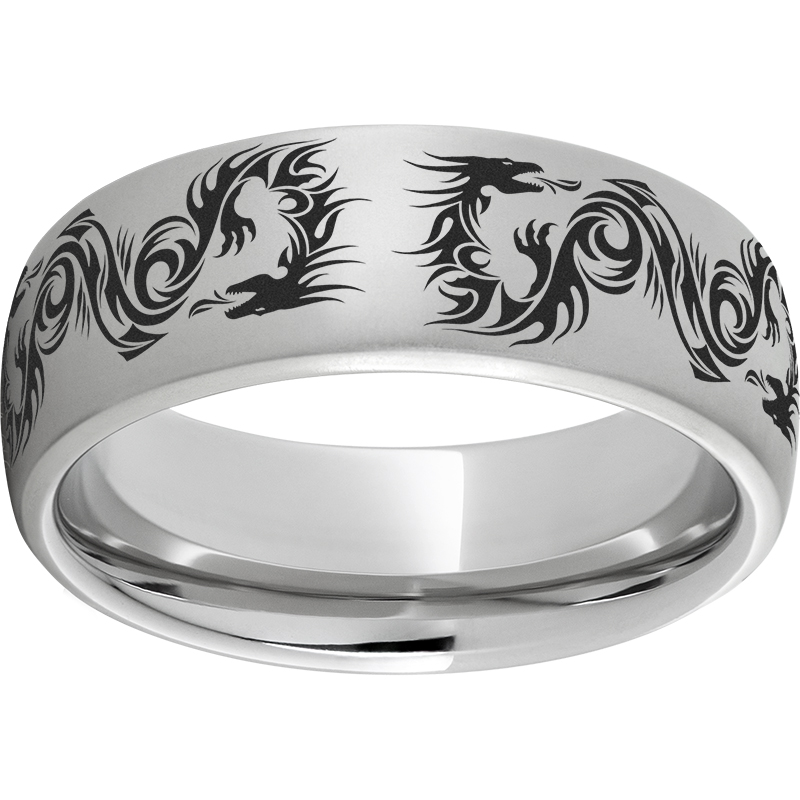 Tianlong—Serinium® Dragon Engraved Ring Jerald Jewelers Latrobe, PA