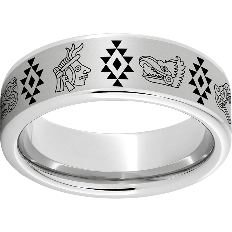 Aztec—Serinium® Cultural Heritage Ring John E. Koller Jewelry Designs Owasso, OK
