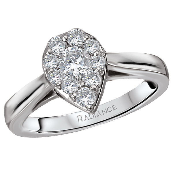 Radiance Halo Diamond Ring J. Schrecker Jewelry Hopkinsville, KY