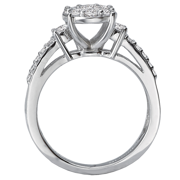 Radiance Split Shank Diamond Ring Image 2 J. Schrecker Jewelry Hopkinsville, KY