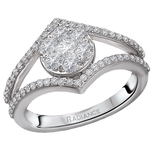Diamond Cluster Fashion Ring J. Schrecker Jewelry Hopkinsville, KY