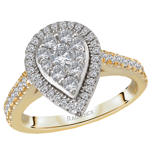 Halo Diamond Cluster Ring J. Schrecker Jewelry Hopkinsville, KY