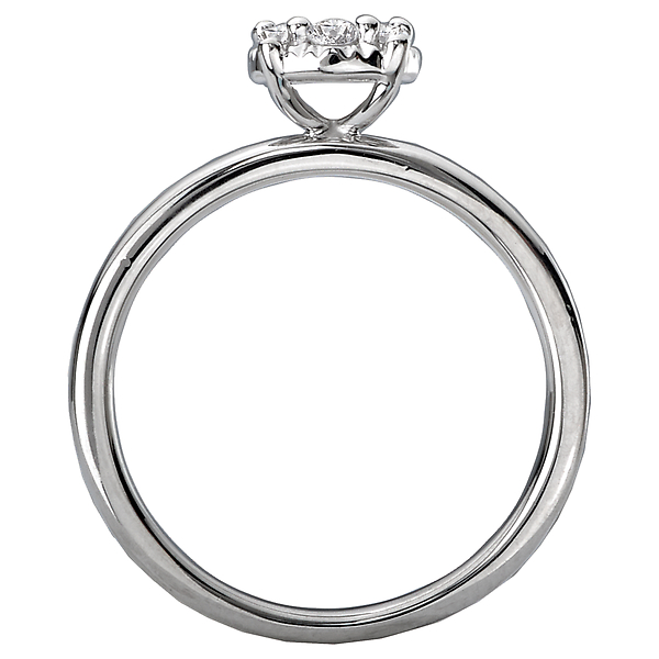 Diamond Cluster Bridal Ring Image 2 J. Schrecker Jewelry Hopkinsville, KY