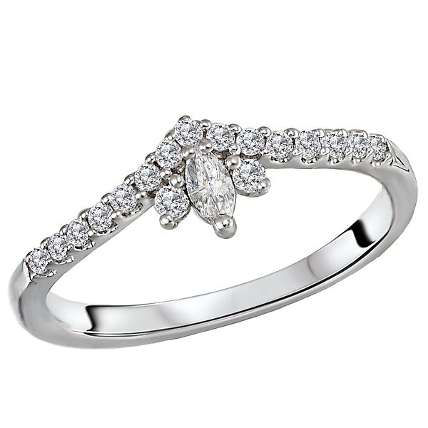 Diamond Nesting Wedding Band Baker's Fine Jewelry Bryant, AR