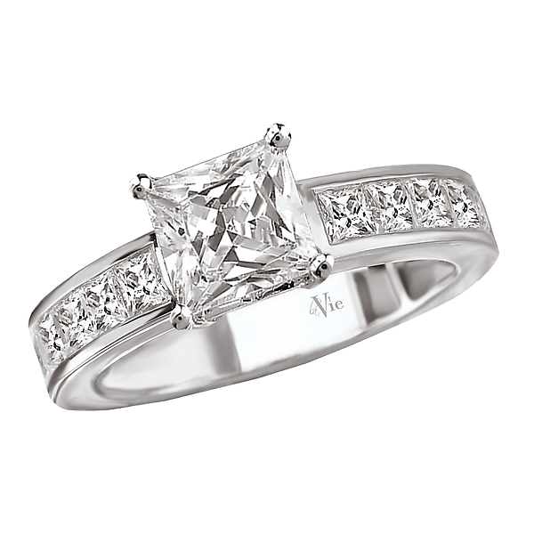 Peg Head Semi-Mount Diamond Ring J. Schrecker Jewelry Hopkinsville, KY