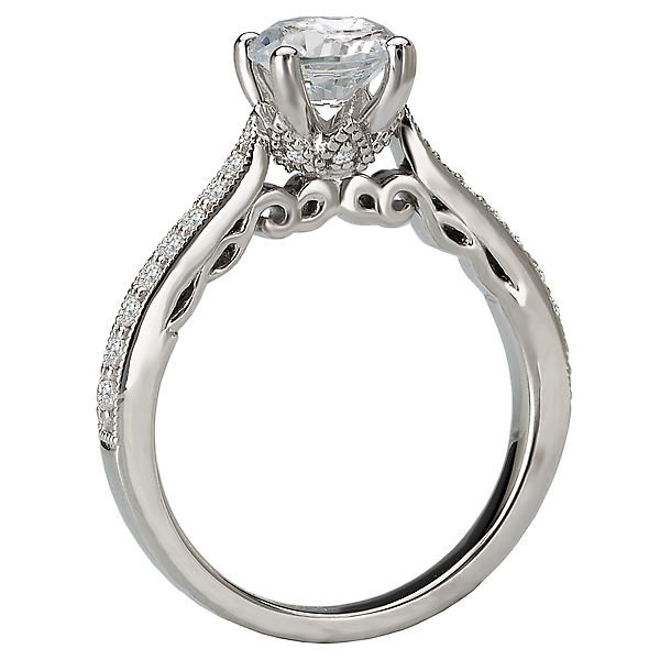 Classic Semi-Mount Diamond Ring Image 2 J. Schrecker Jewelry Hopkinsville, KY