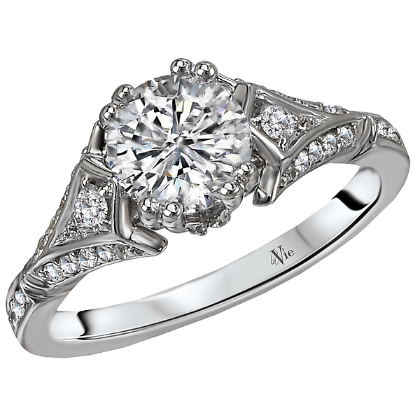 Vintage Semi-Mount Diamond Ring J. Schrecker Jewelry Hopkinsville, KY