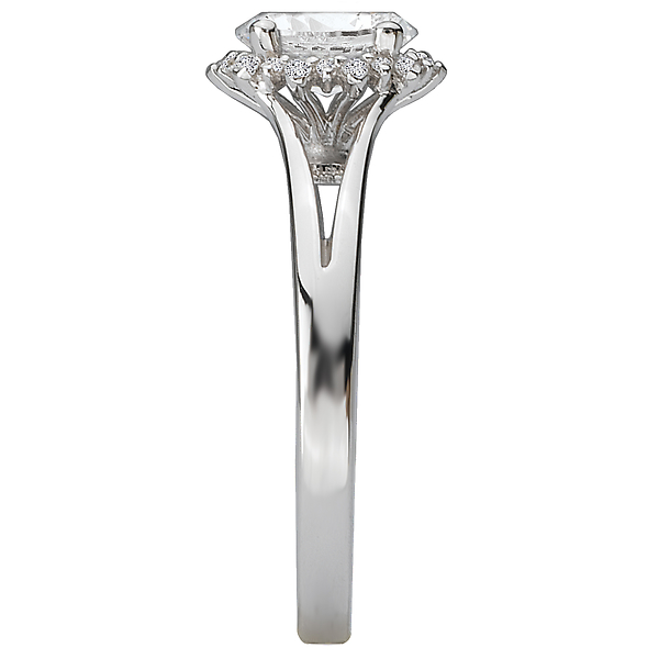 Split Shank Semi-Mount Diamond Ring Image 3 J. Schrecker Jewelry Hopkinsville, KY