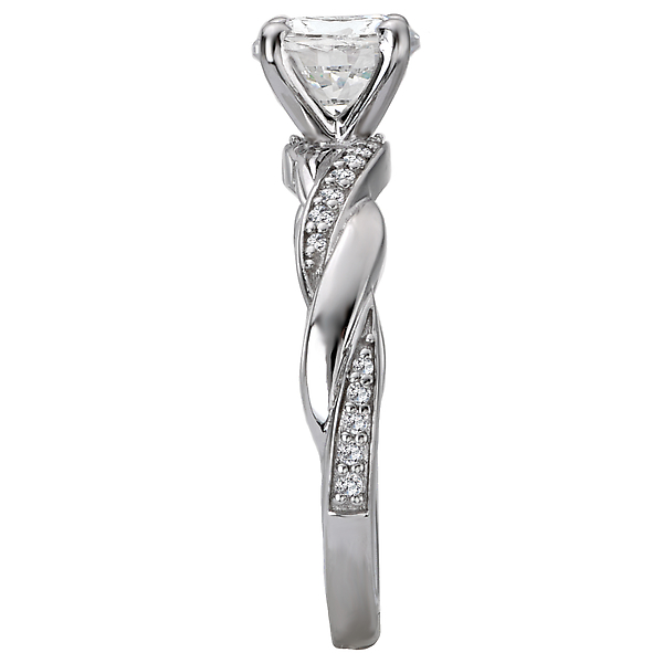 Peg Head Semi-Mount Diamond Ring Image 3 J. Schrecker Jewelry Hopkinsville, KY