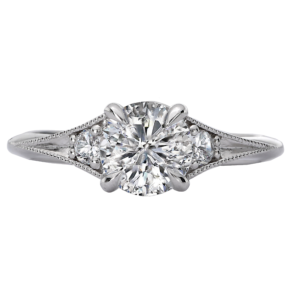 Classic Semi-Mount Diamond Ring Image 4 J. Schrecker Jewelry Hopkinsville, KY