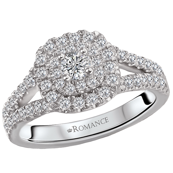 Split Shank Diamond Ring D. Geller & Son Jewelers Atlanta, GA