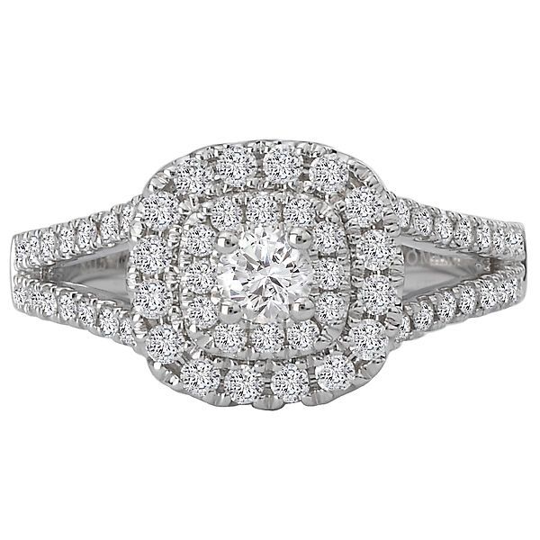 Split Shank Semi-Mount Diamond Ring Image 4 The Hills Jewelry LLC Worthington, OH